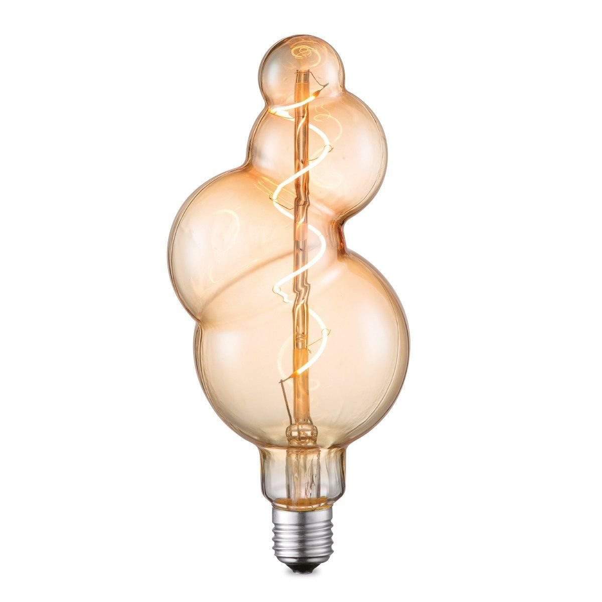 Venia Dimbare Led Bubbel Spiraal E27 - Amber