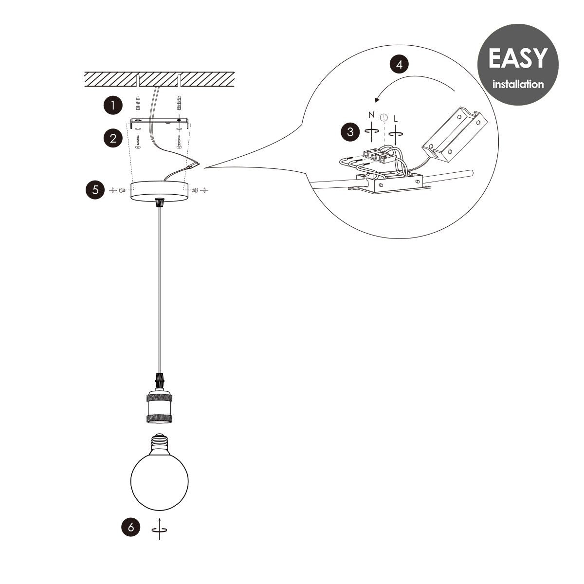 Sirel Hanglamp