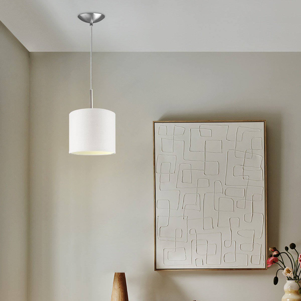 Elora Hanglamp - Wit