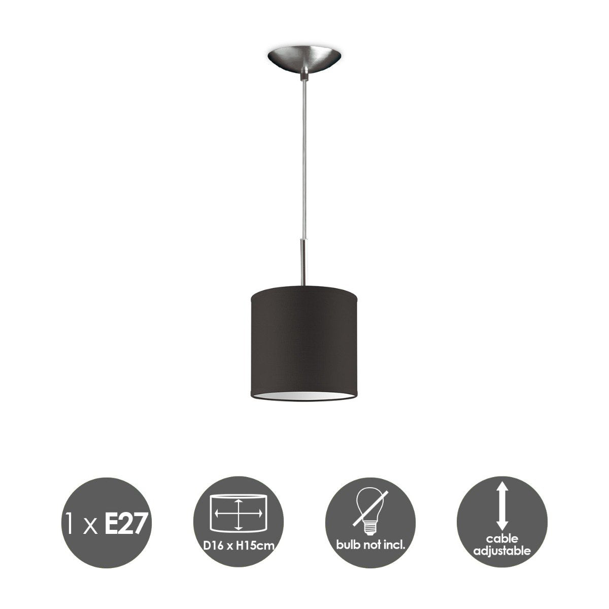 Lorven Hanglamp Chocolade