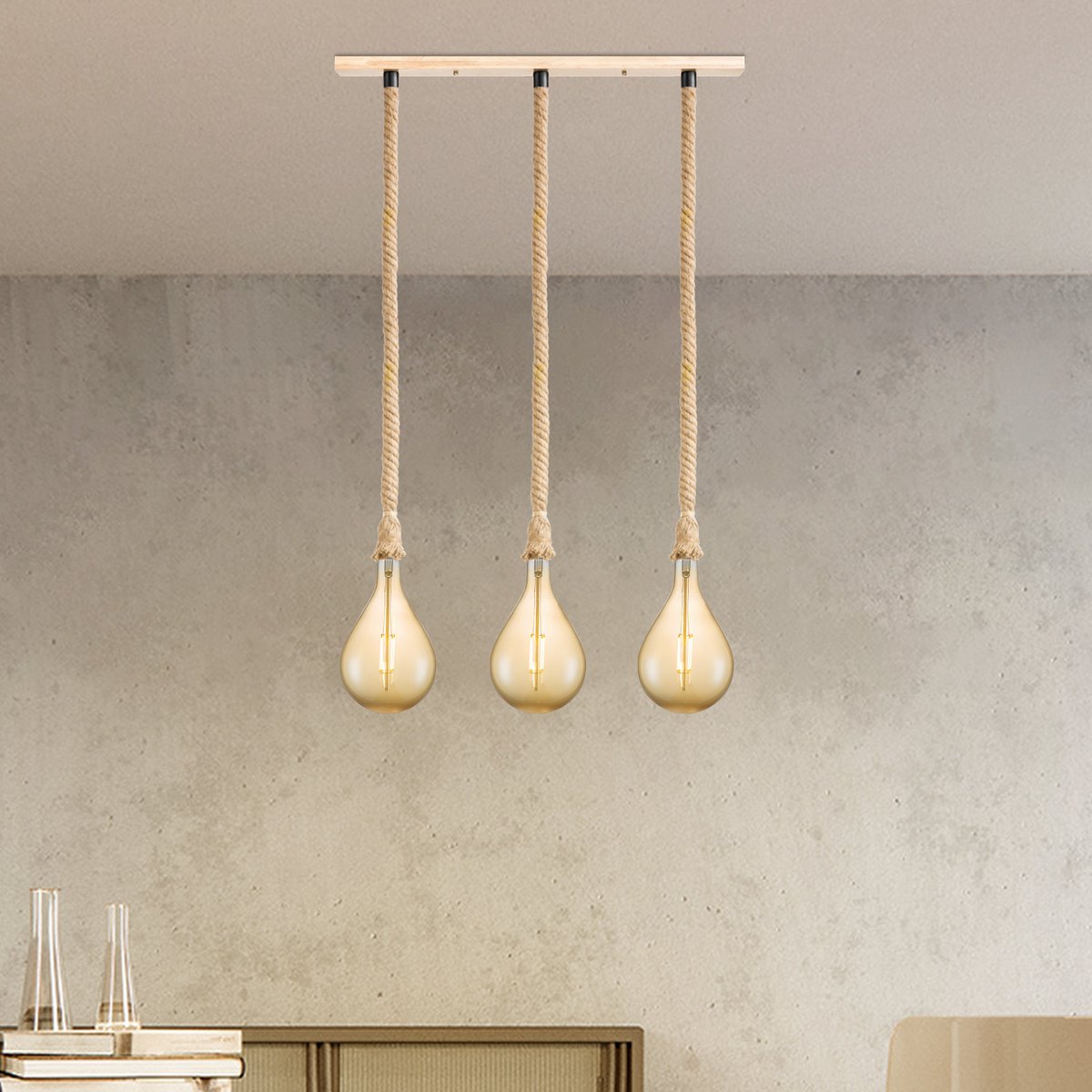 Exton Hanglamp Amber