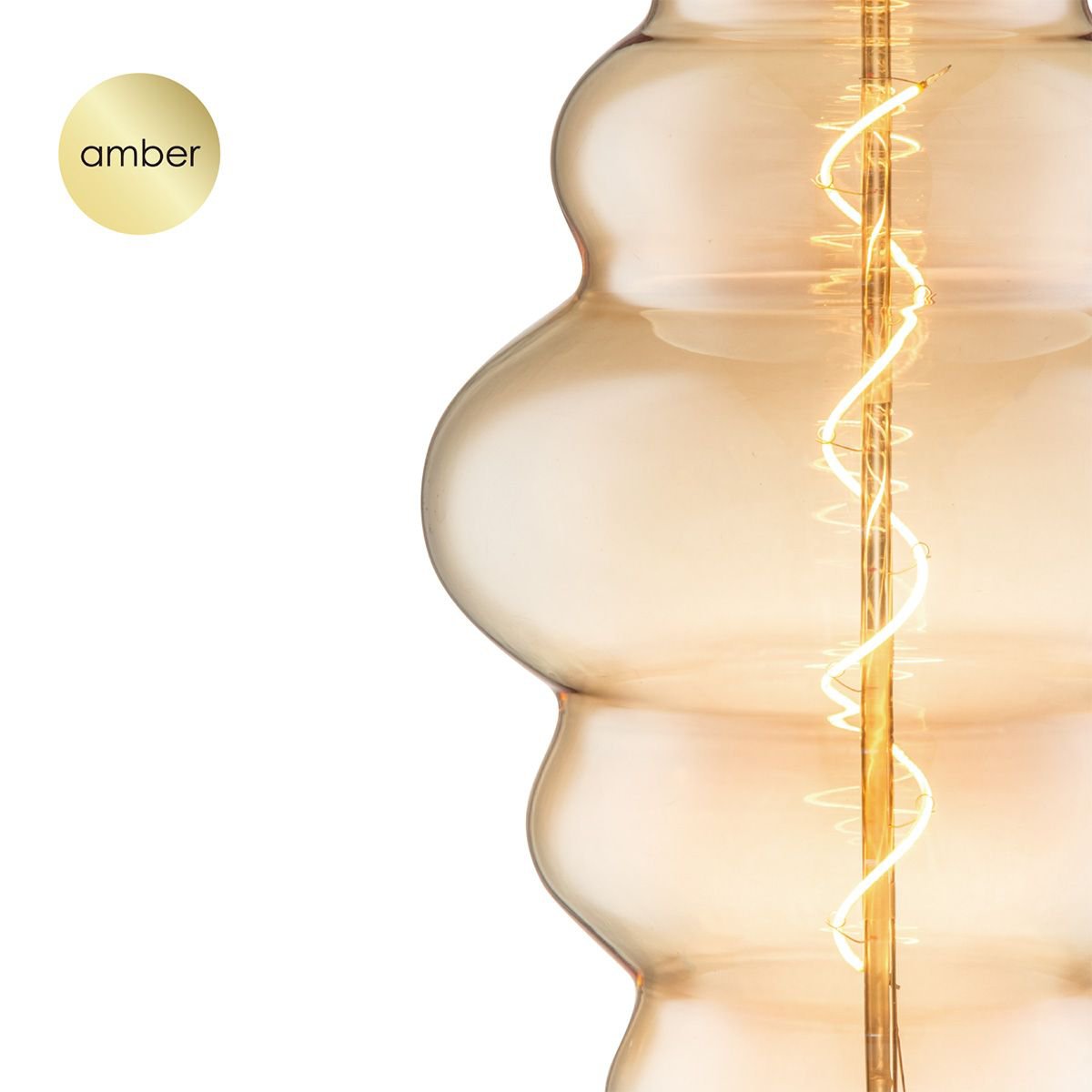 Orvan Dimbare Led Cloud Spiraal E27 - Amber