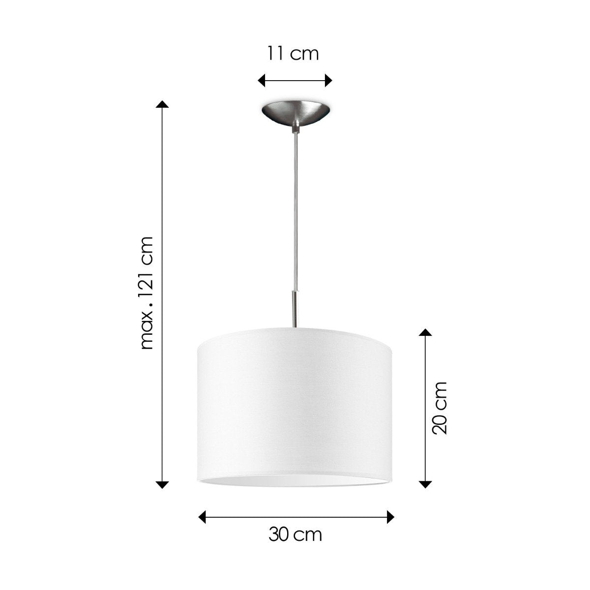 Farnox Hanglamp - Wit