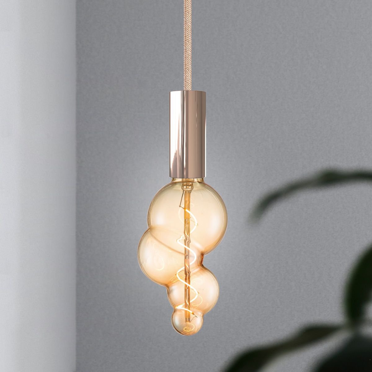 Venia Dimbare Led Bubbel Spiraal E27 - Amber