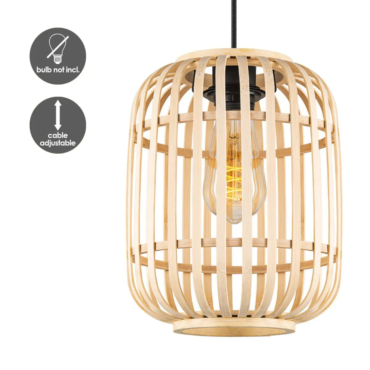 Cynara Hanglamp Bamboe - Beige Home Sweet Home