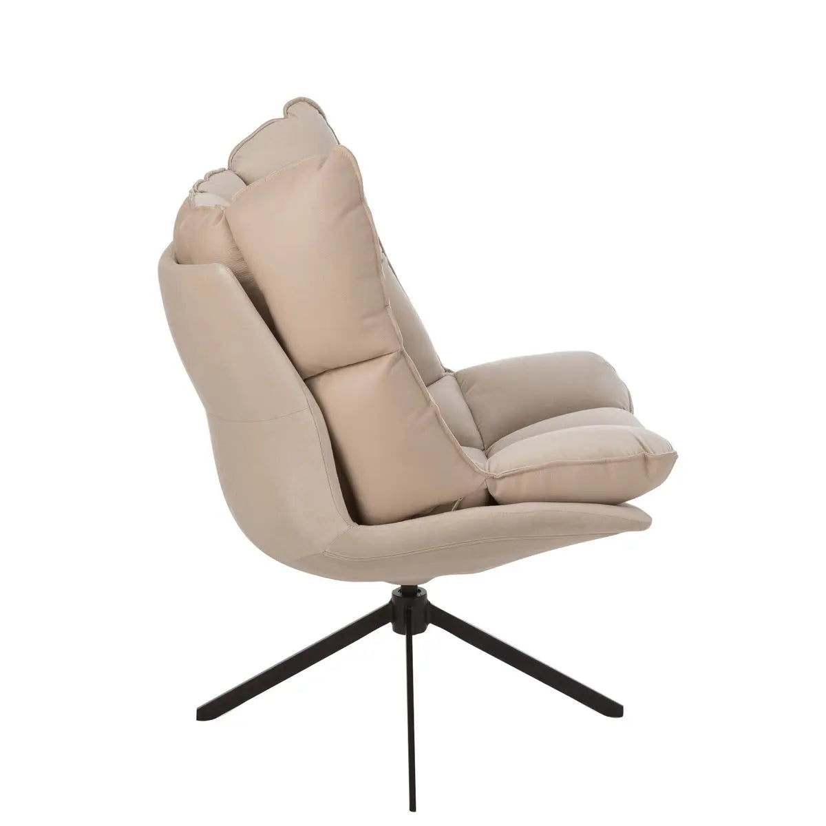 J-Line Elora Fauteuil - Lichtbruin J-Line