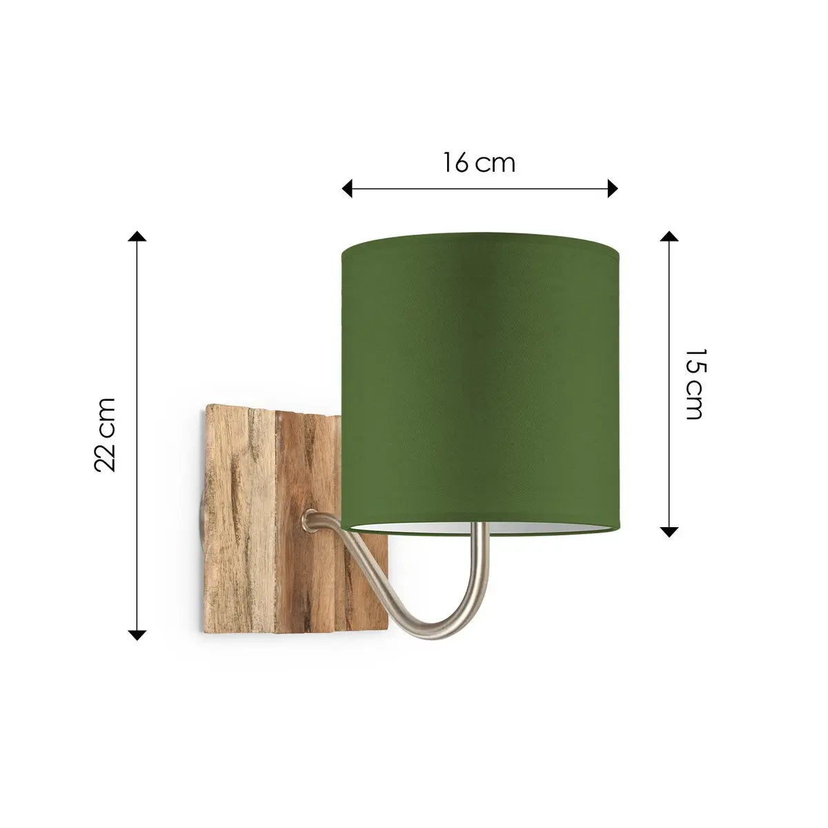 Jelio Wandlamp - Groen Home Sweet Home