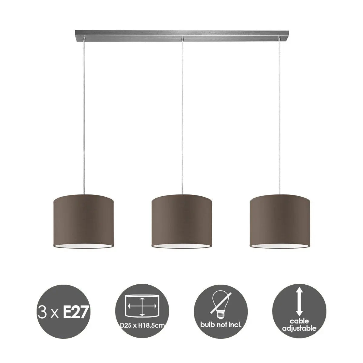 Kavor Hanglamp - Taupe Home Sweet Home