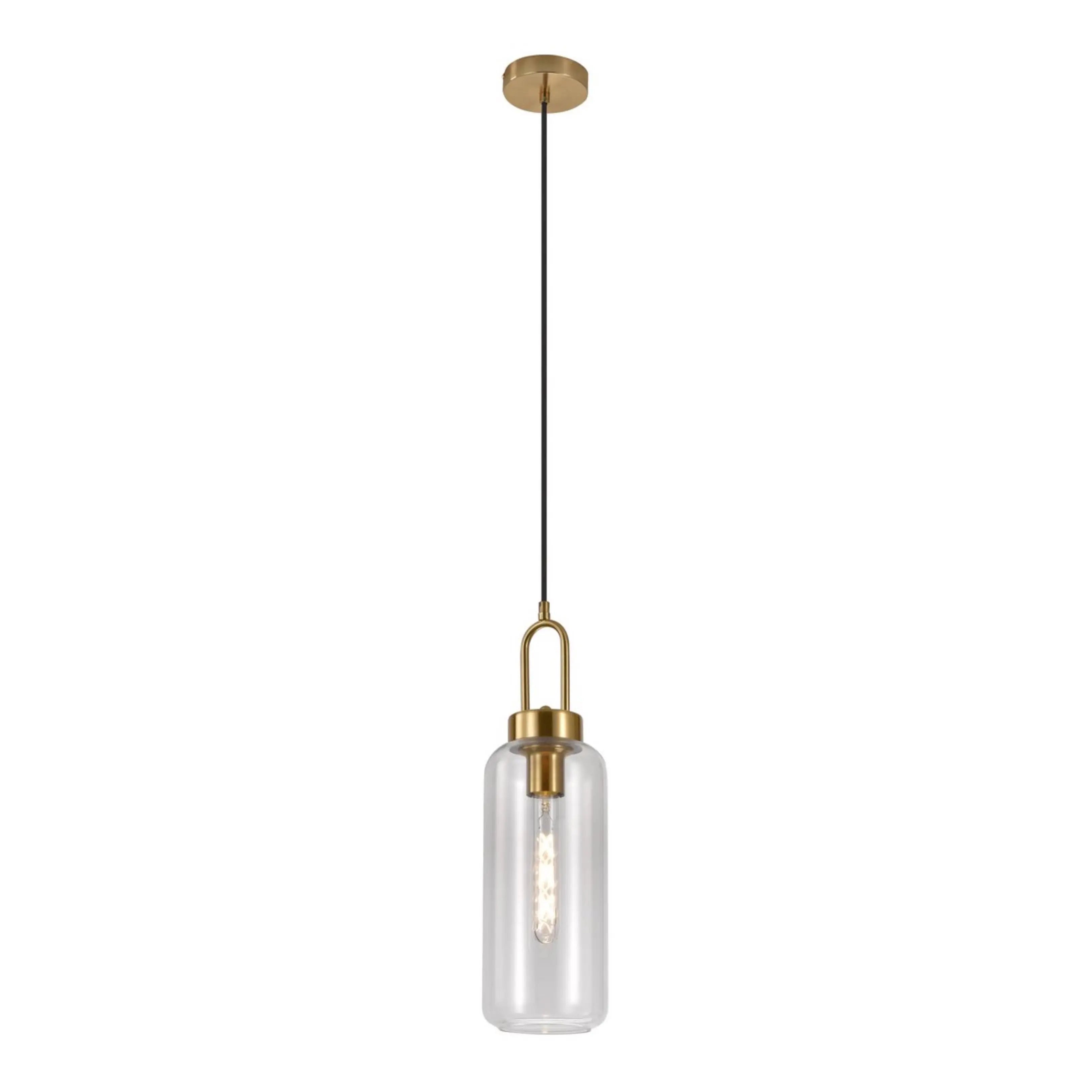 Keira Hanglamp Wit - Messing Look House Nordic ApS