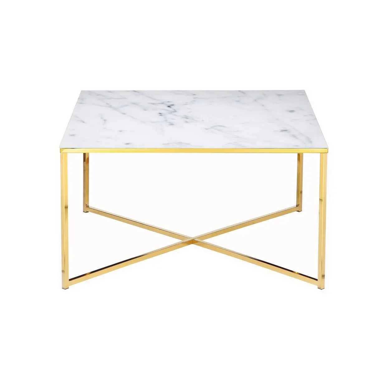 Lanny Salontafel - Wit en Goud SalesFever