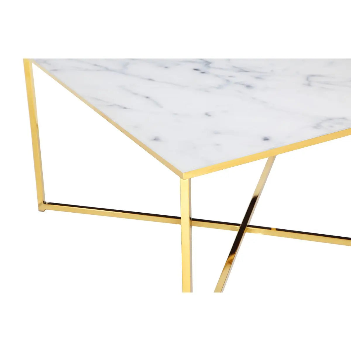 Lanny Salontafel - Wit en Goud SalesFever