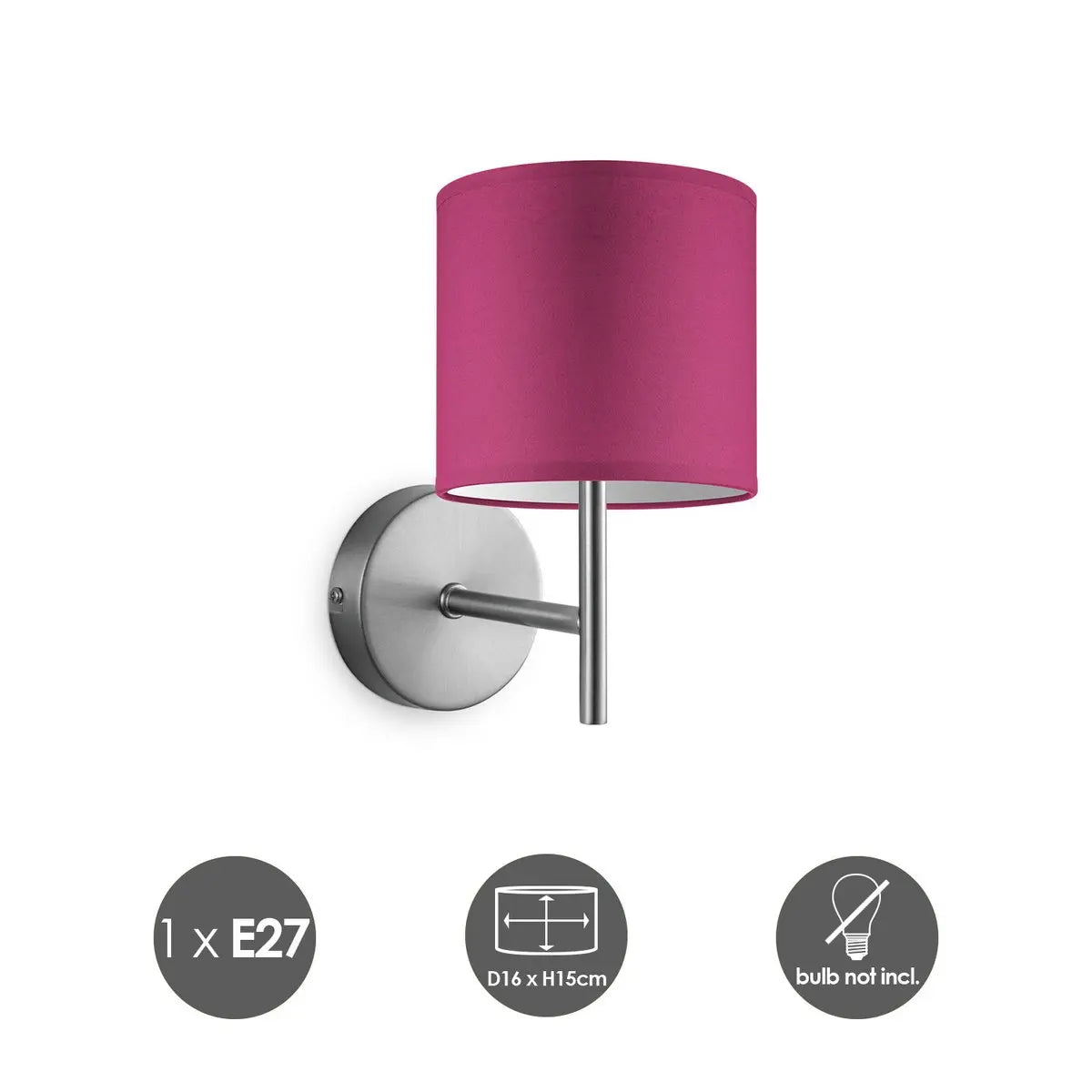 Lixora Wandlamp - Roze Home Sweet Home