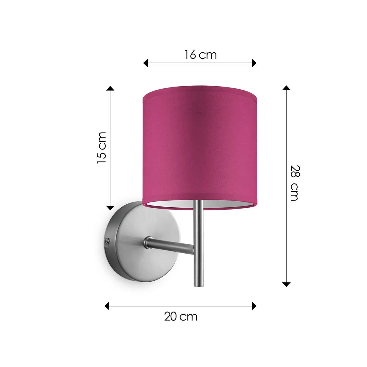 Lixora Wandlamp - Roze Home Sweet Home