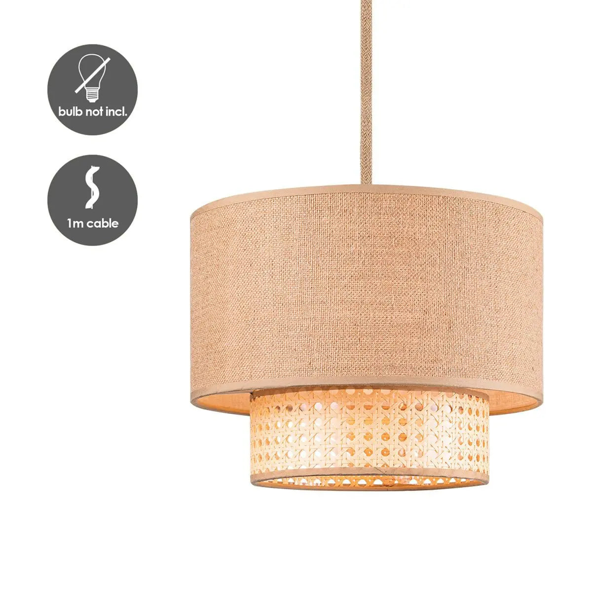 Lorix Hanglamp - Beige Home Sweet Home