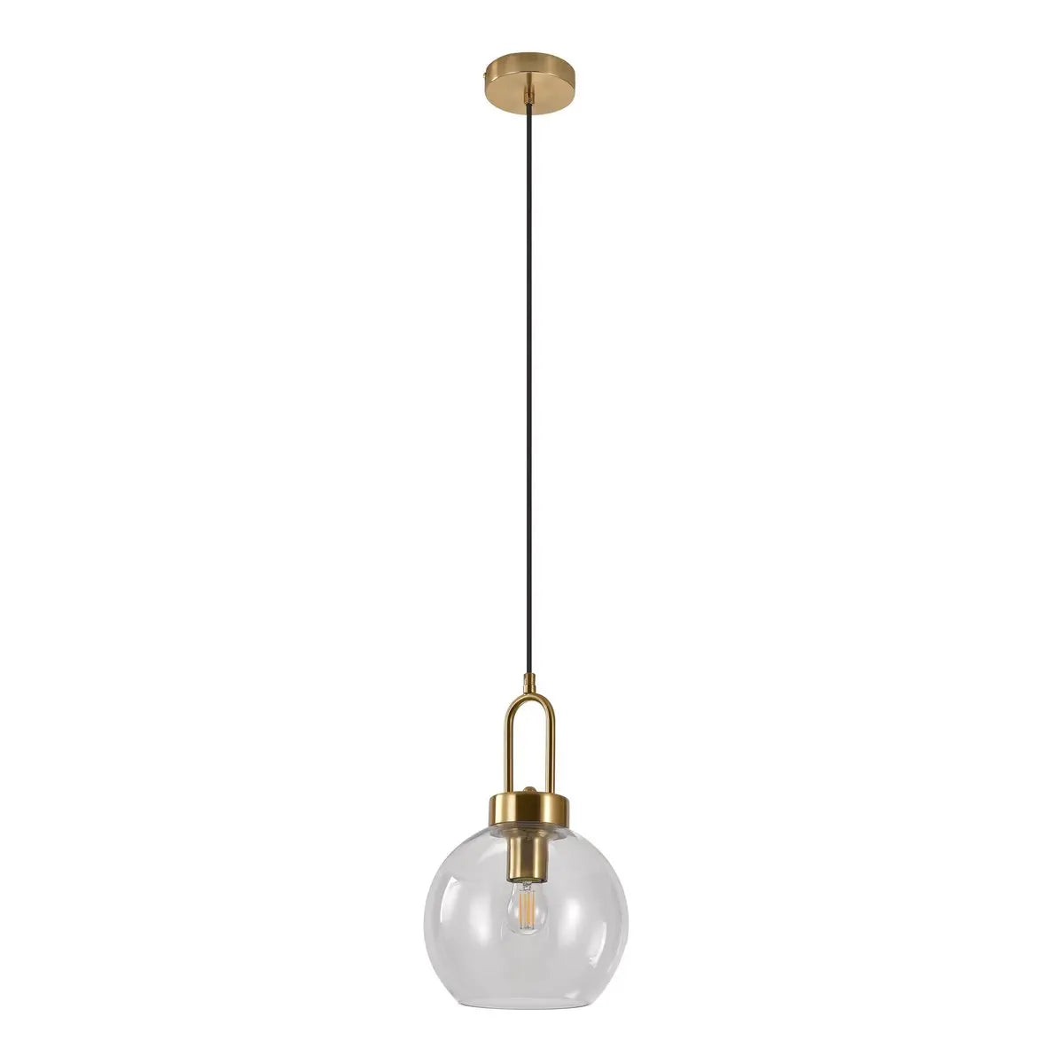 Luton Hanglamp Wit - Messing Look House Nordic ApS