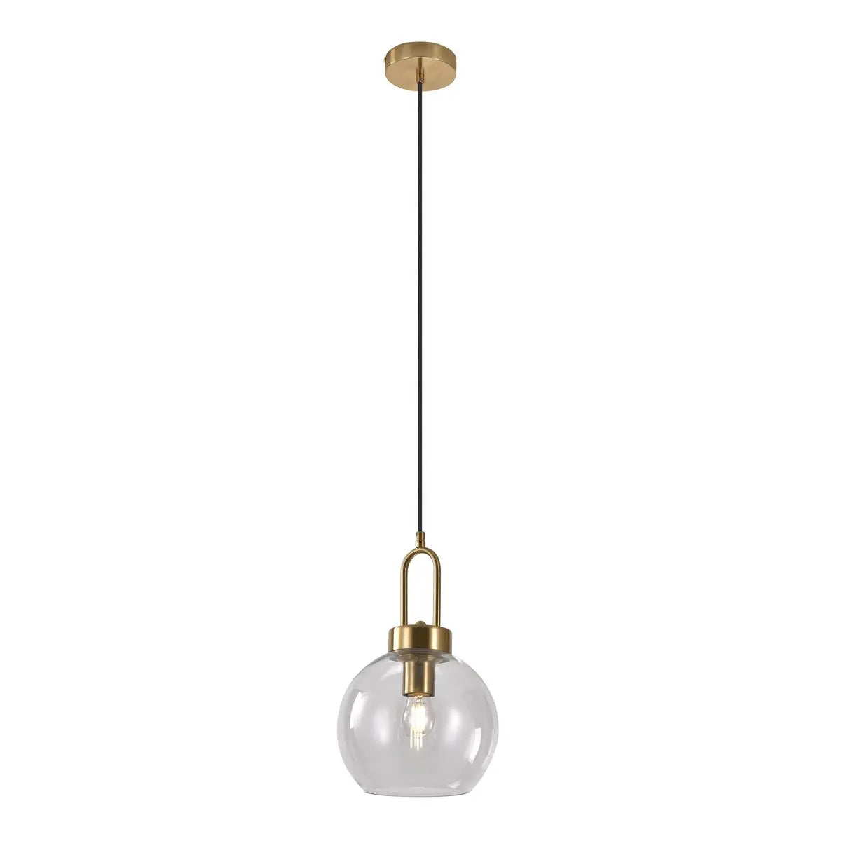 Luton Hanglamp Wit - Messing Look House Nordic ApS