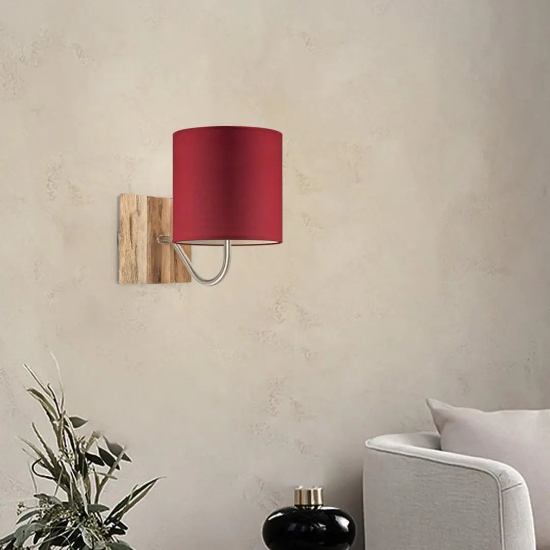 Mavia Wandlamp - Rood Home Sweet Home