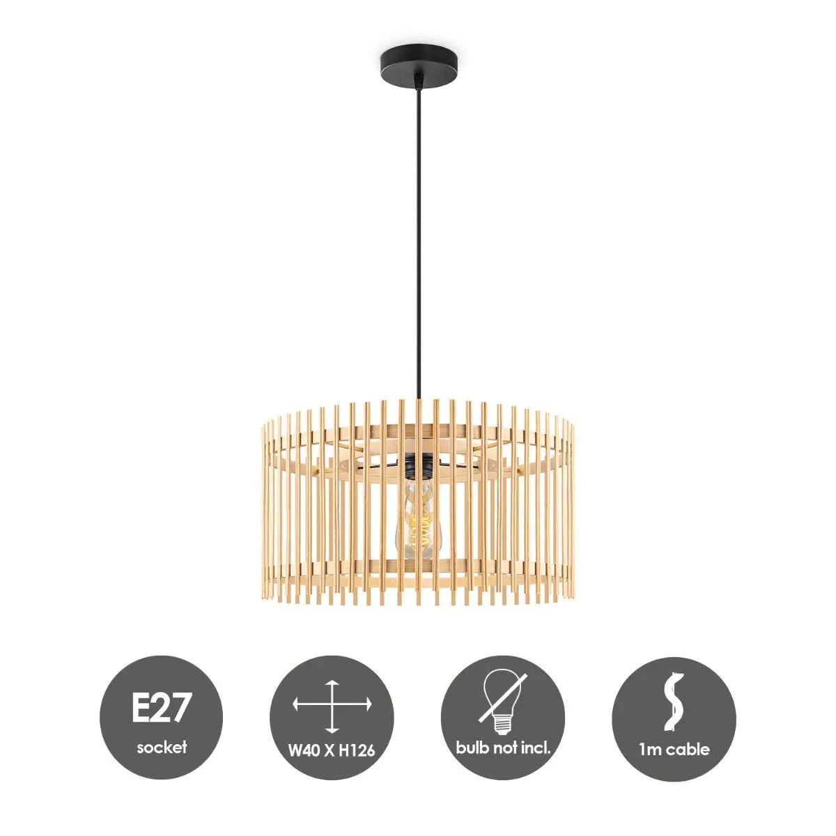 Nessa Hanglamp - Naturel Home Sweet Home