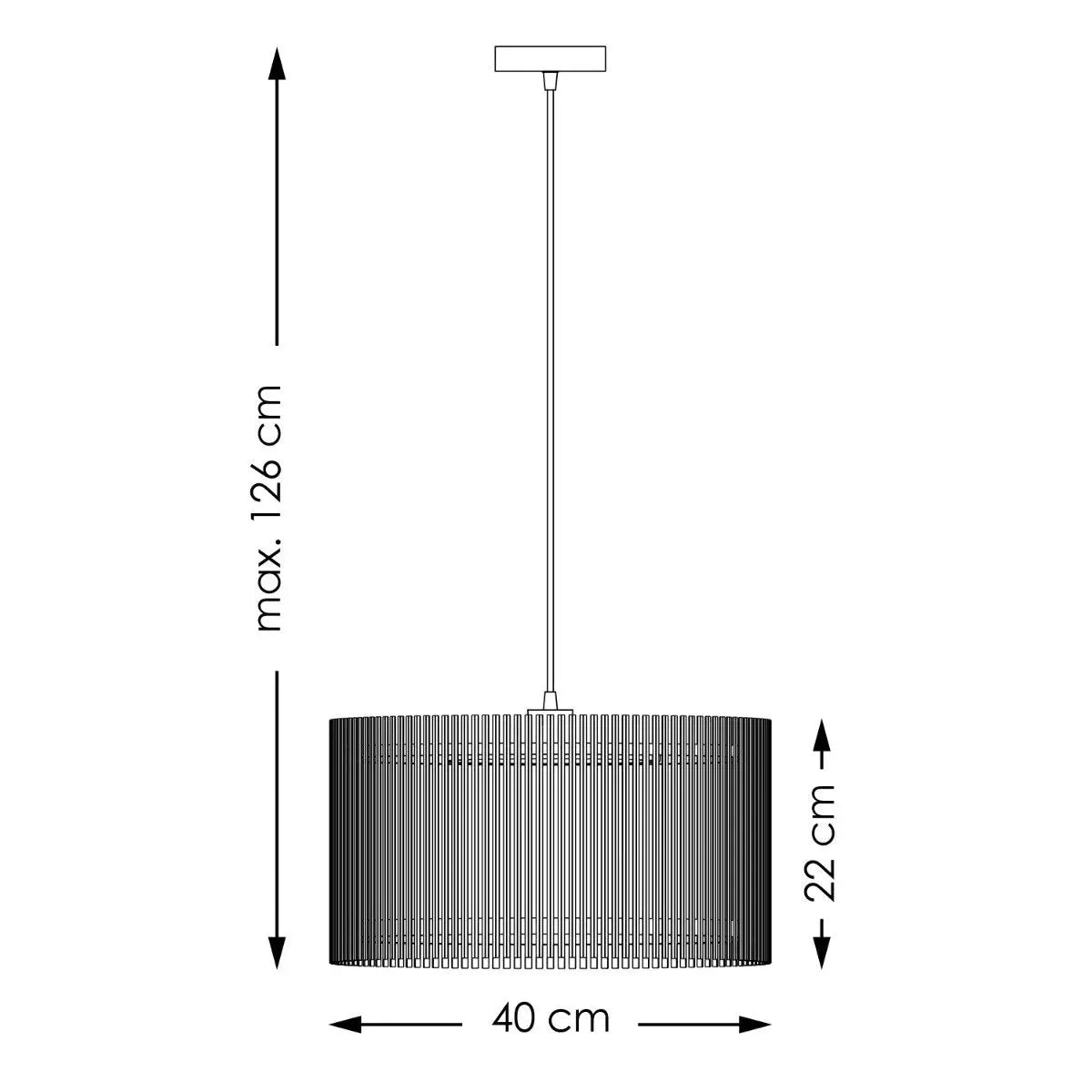 Nessa Hanglamp - Naturel Home Sweet Home