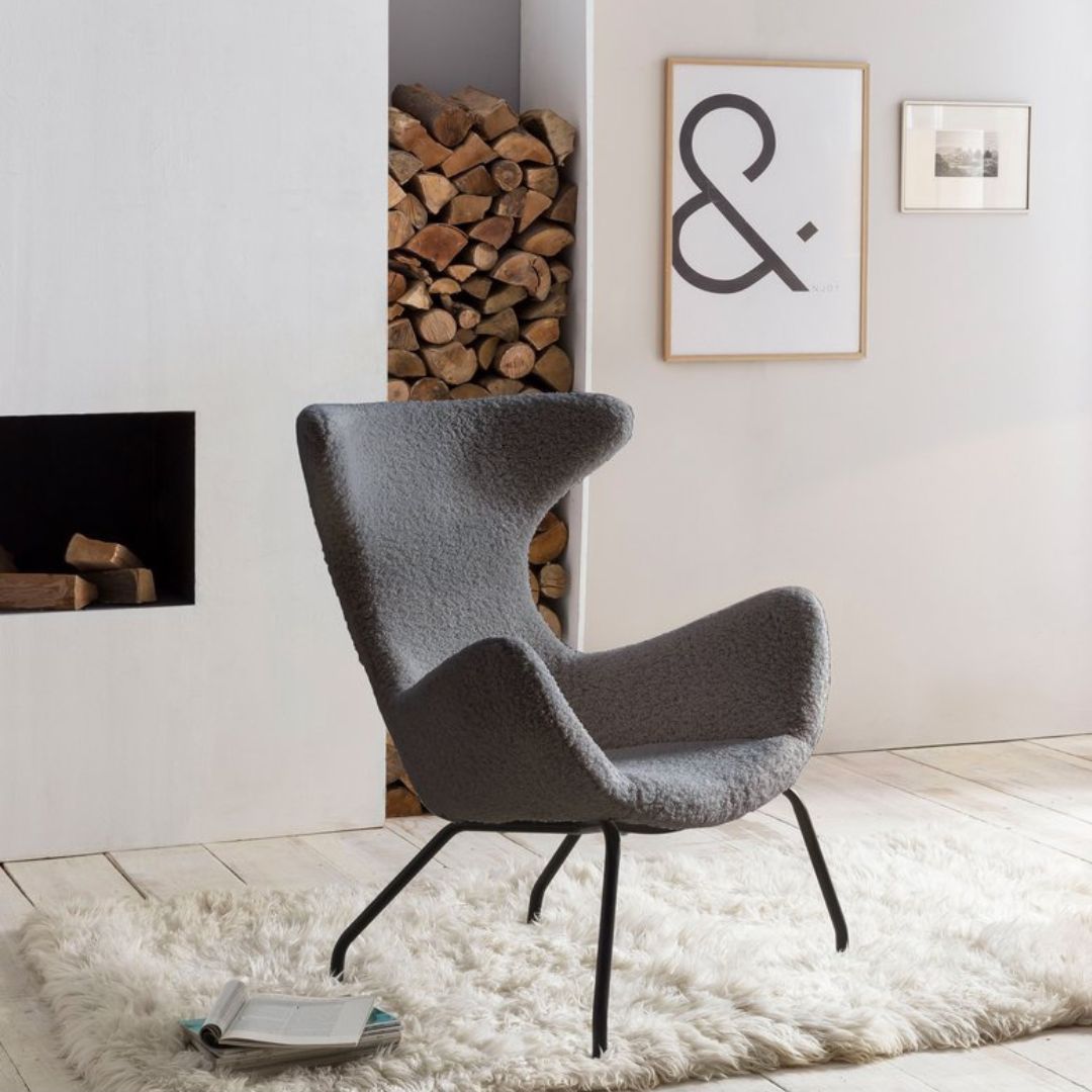 Lirvon fauteuil Grijs