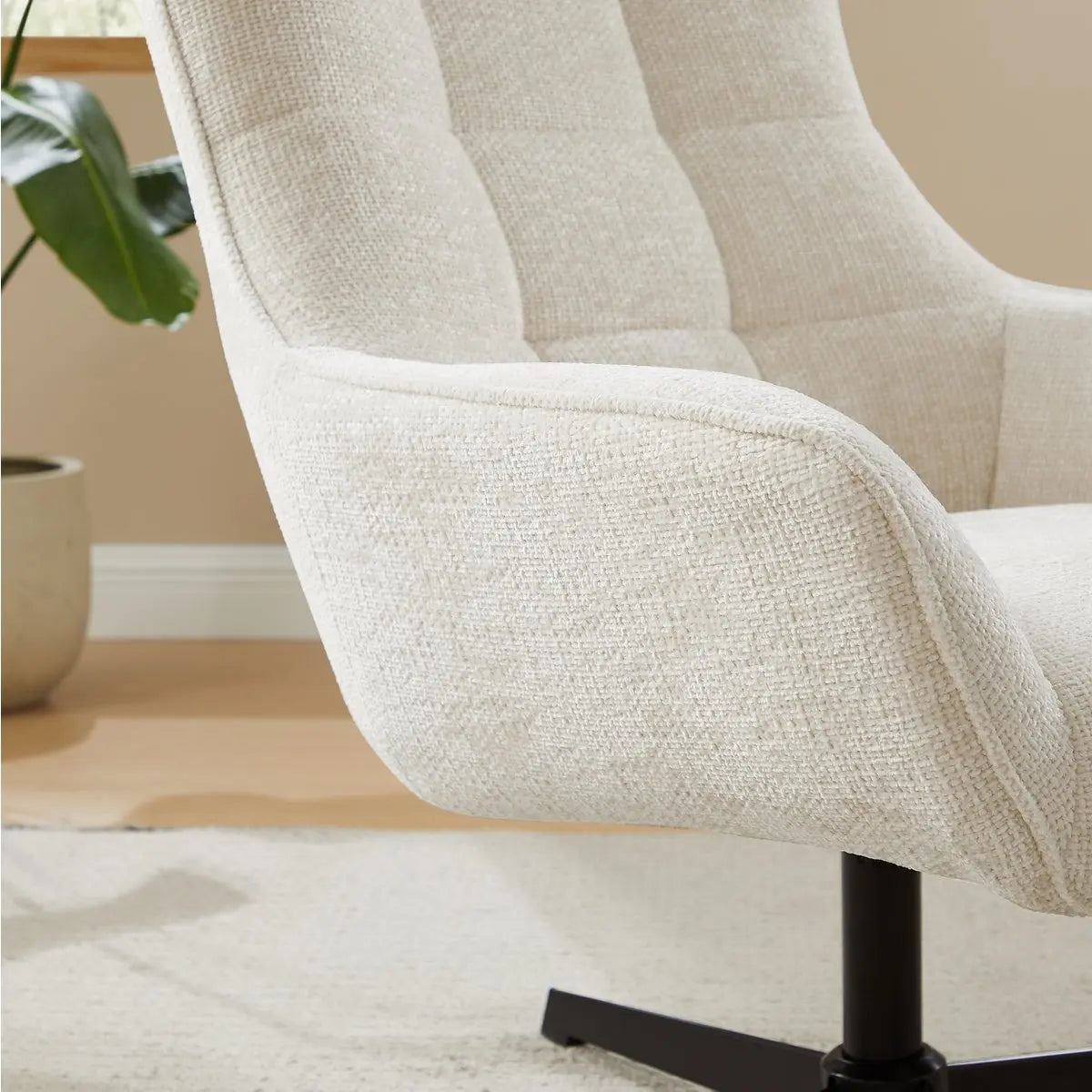 Rixa Fauteuil Stof - Beige SalesFever