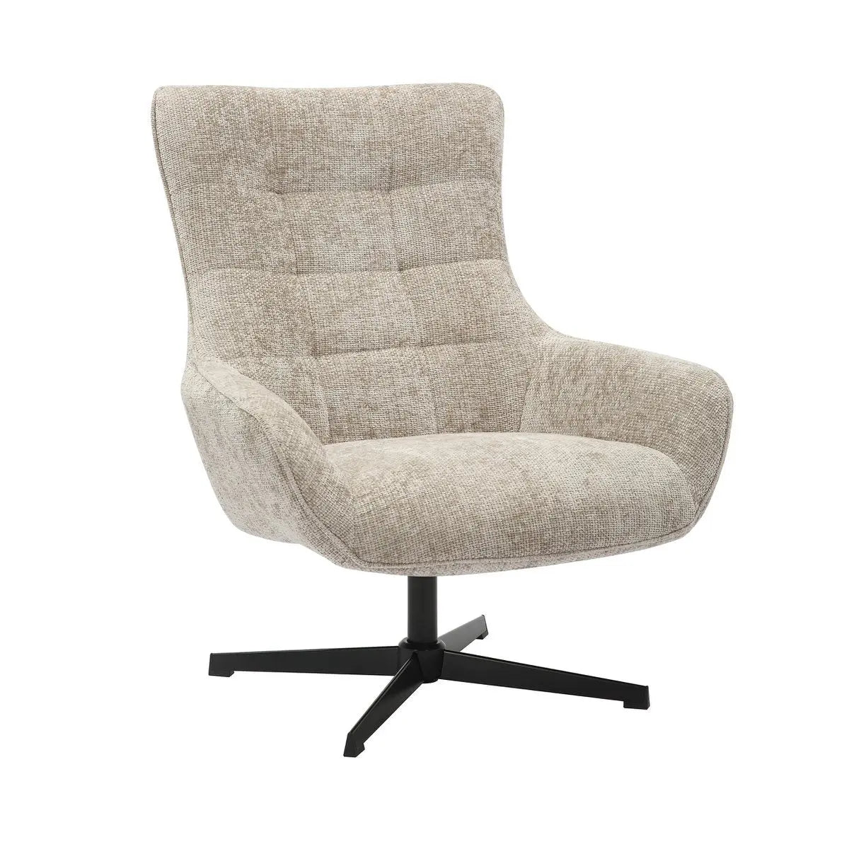 Rixa Fauteuil Stof - Lichtgrijs SalesFever