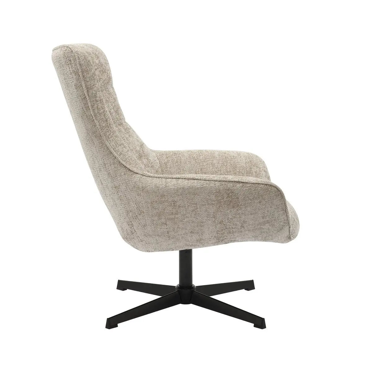 Rixa Fauteuil Stof - Lichtgrijs SalesFever