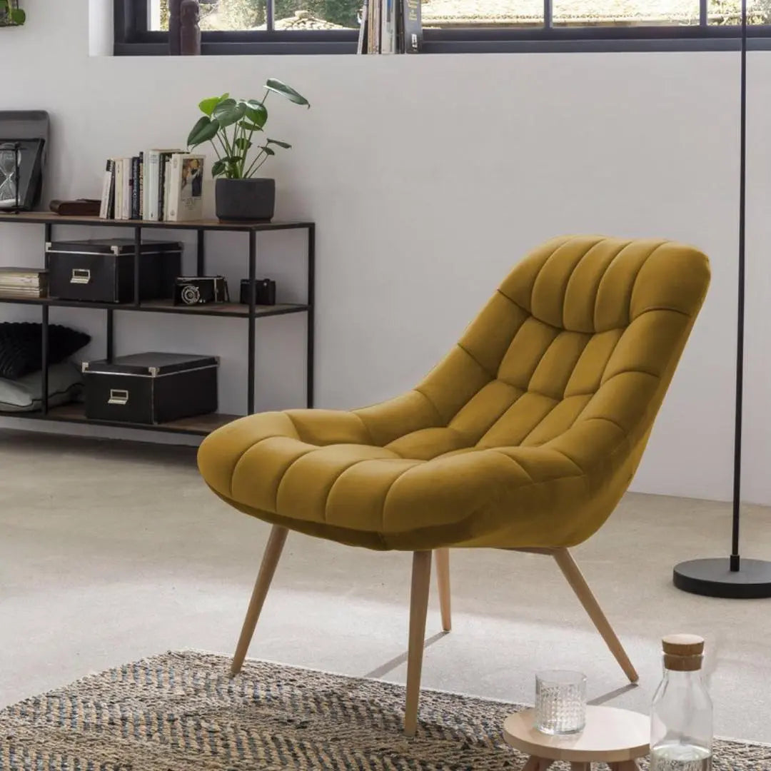 Roxton Fauteuil - Geel SalesFever