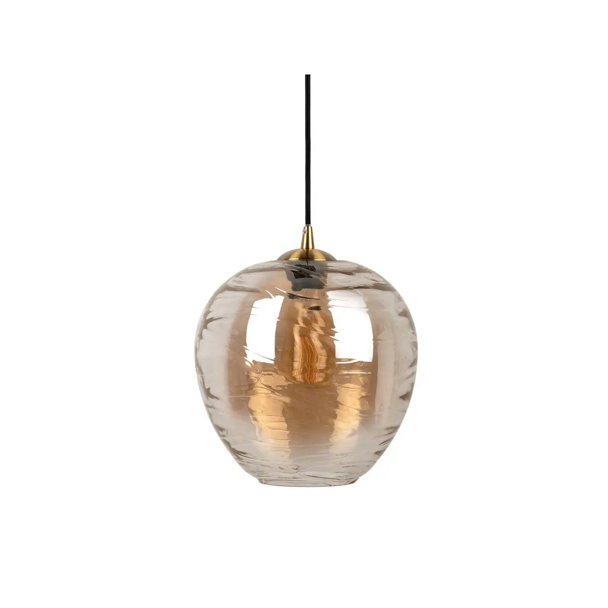 Savi Hanglamp Globe - Bruin Leitmotiv