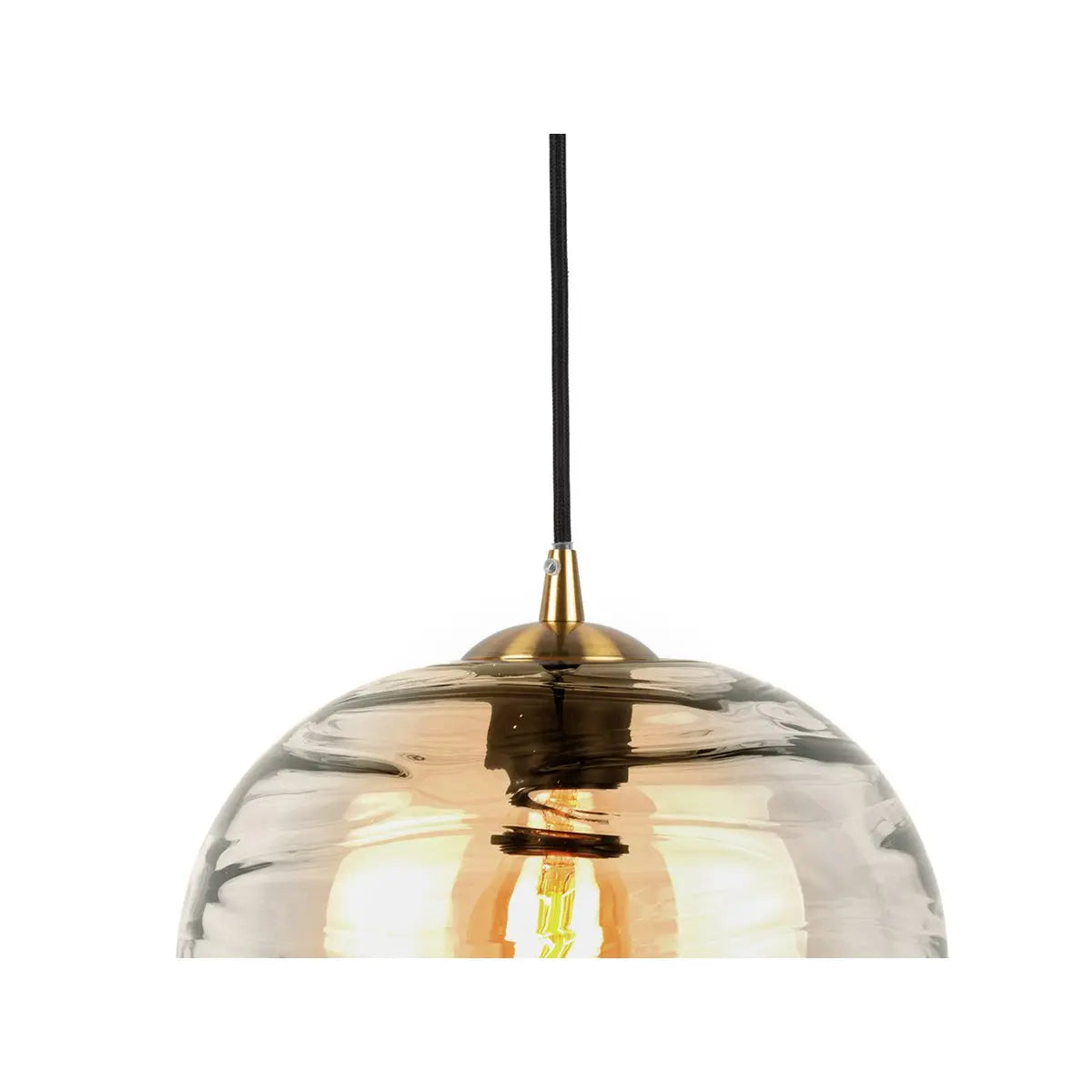 Savi Hanglamp Globe - Bruin Leitmotiv