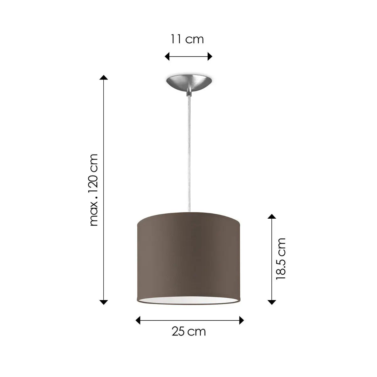 Savin Hanglamp - Taupe Home Sweet Home