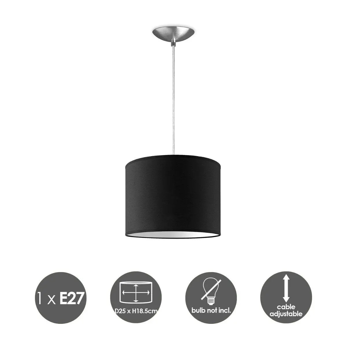 Savin Hanglamp - Zwart Home Sweet Home