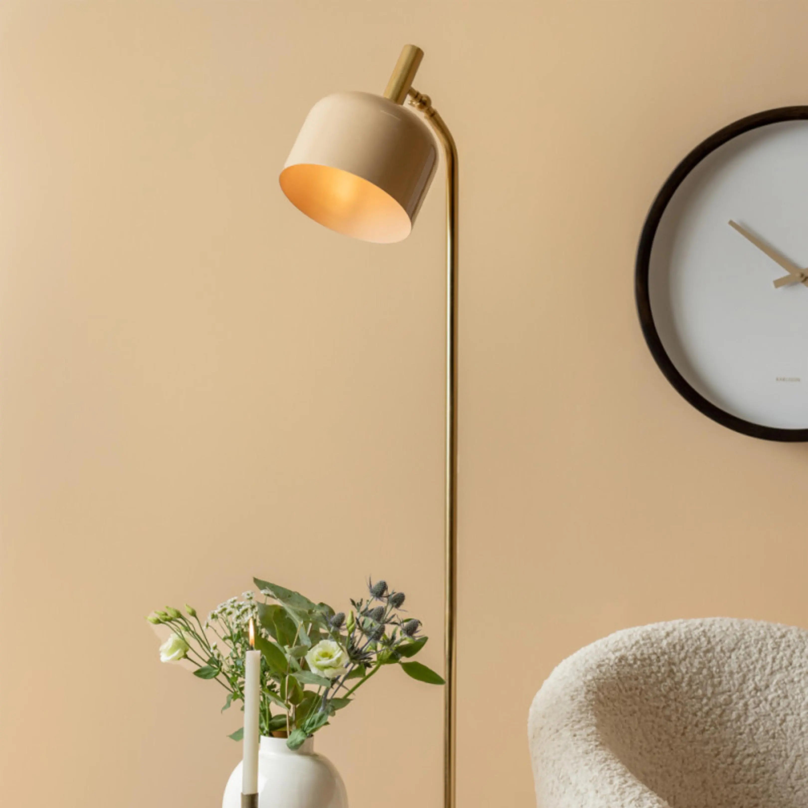 Selva Vloerlamp Slim - Zachtbruin Leitmotiv