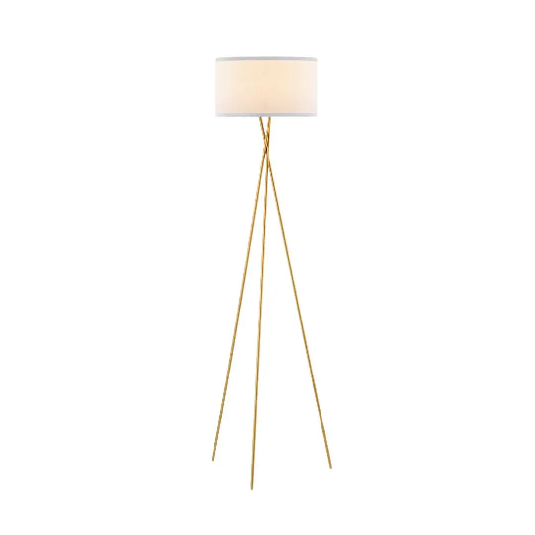 Solara Vloerlamp - Goud/Wit Home Sweet Home