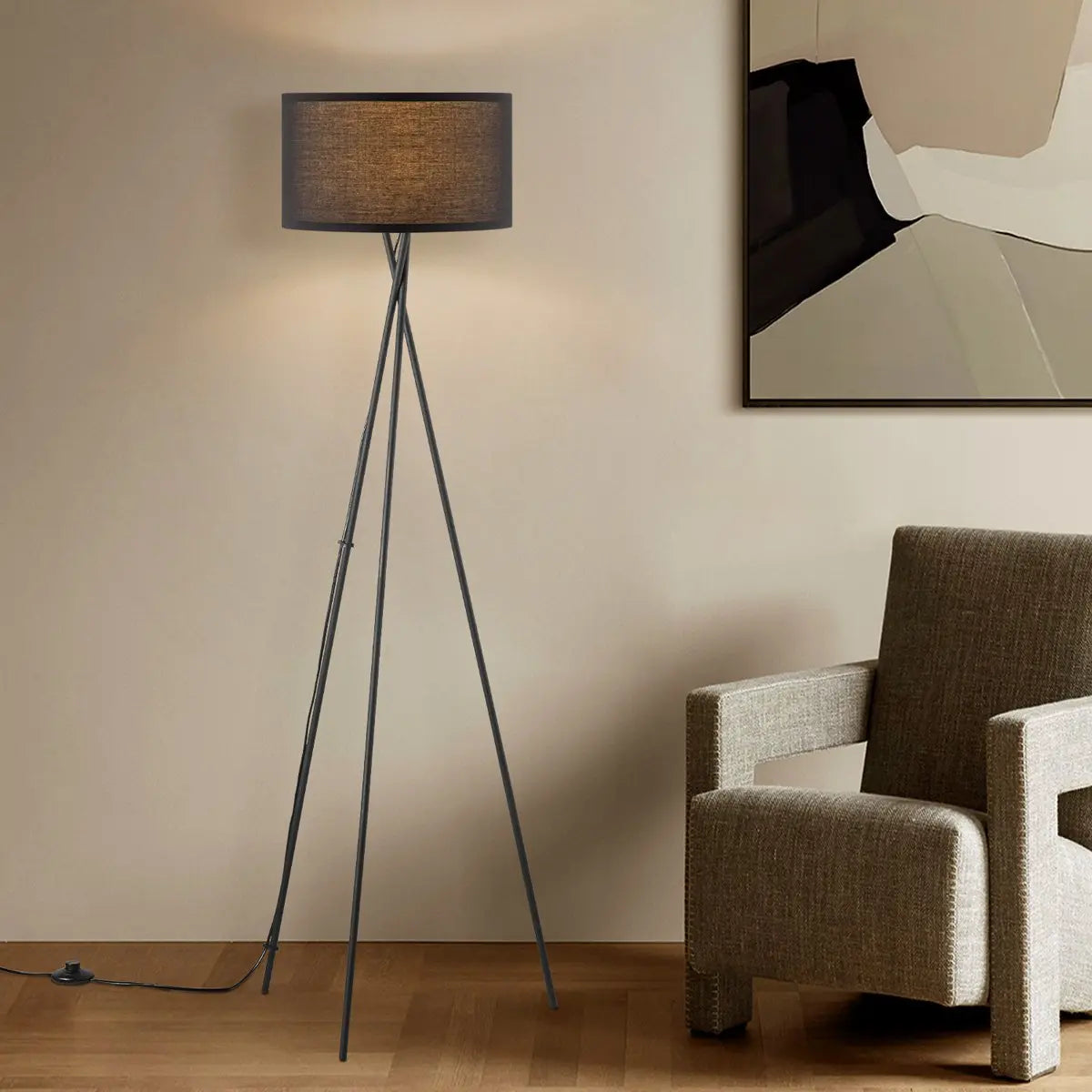 Solara Vloerlamp - Zwart Home Sweet Home