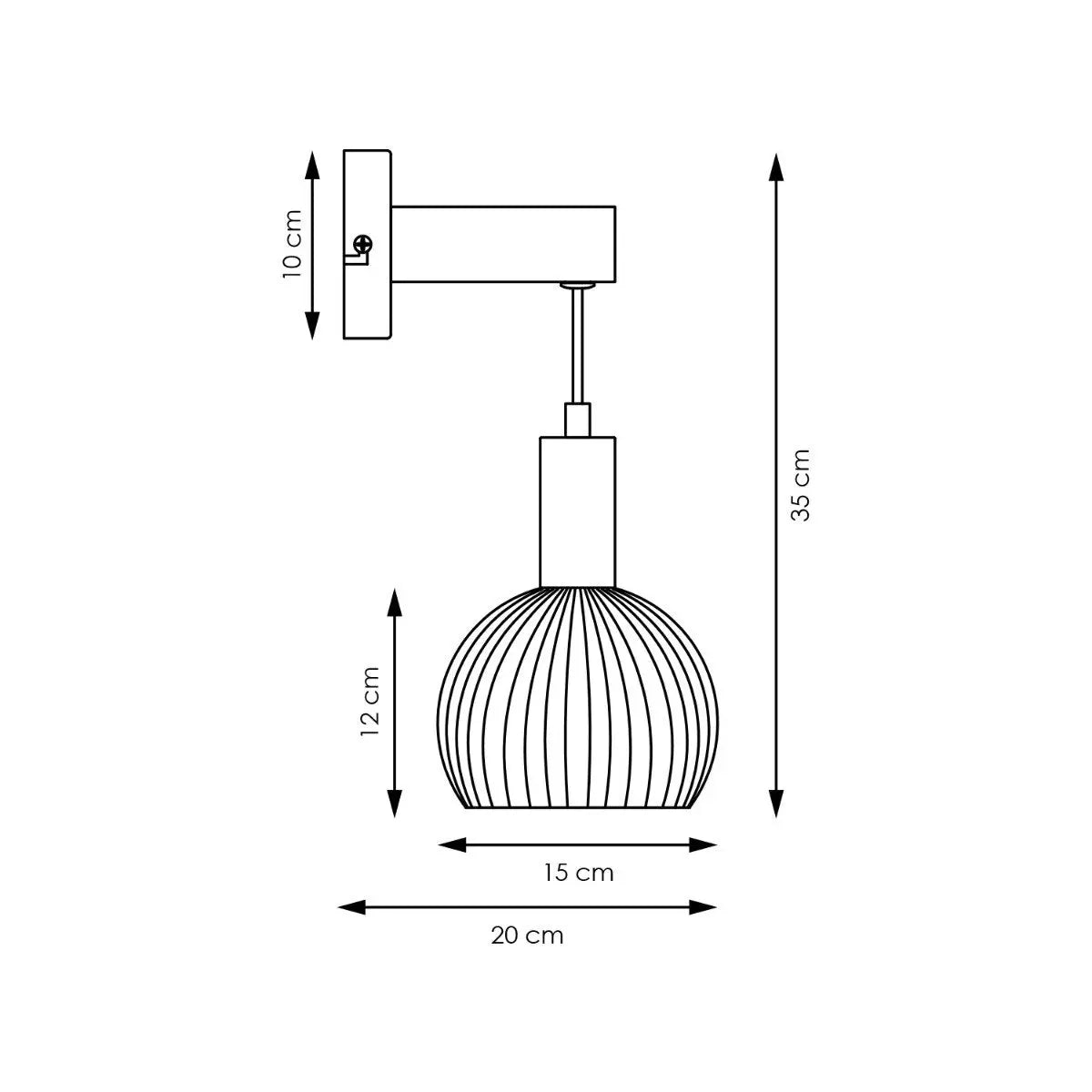 Tavix Wandlamp Home Sweet Home