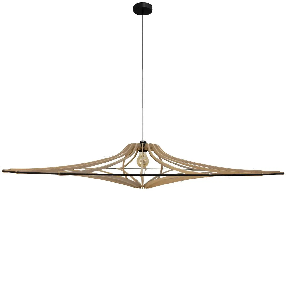 Trisana Hanglamp Zwart - Dia 124 cm RIF