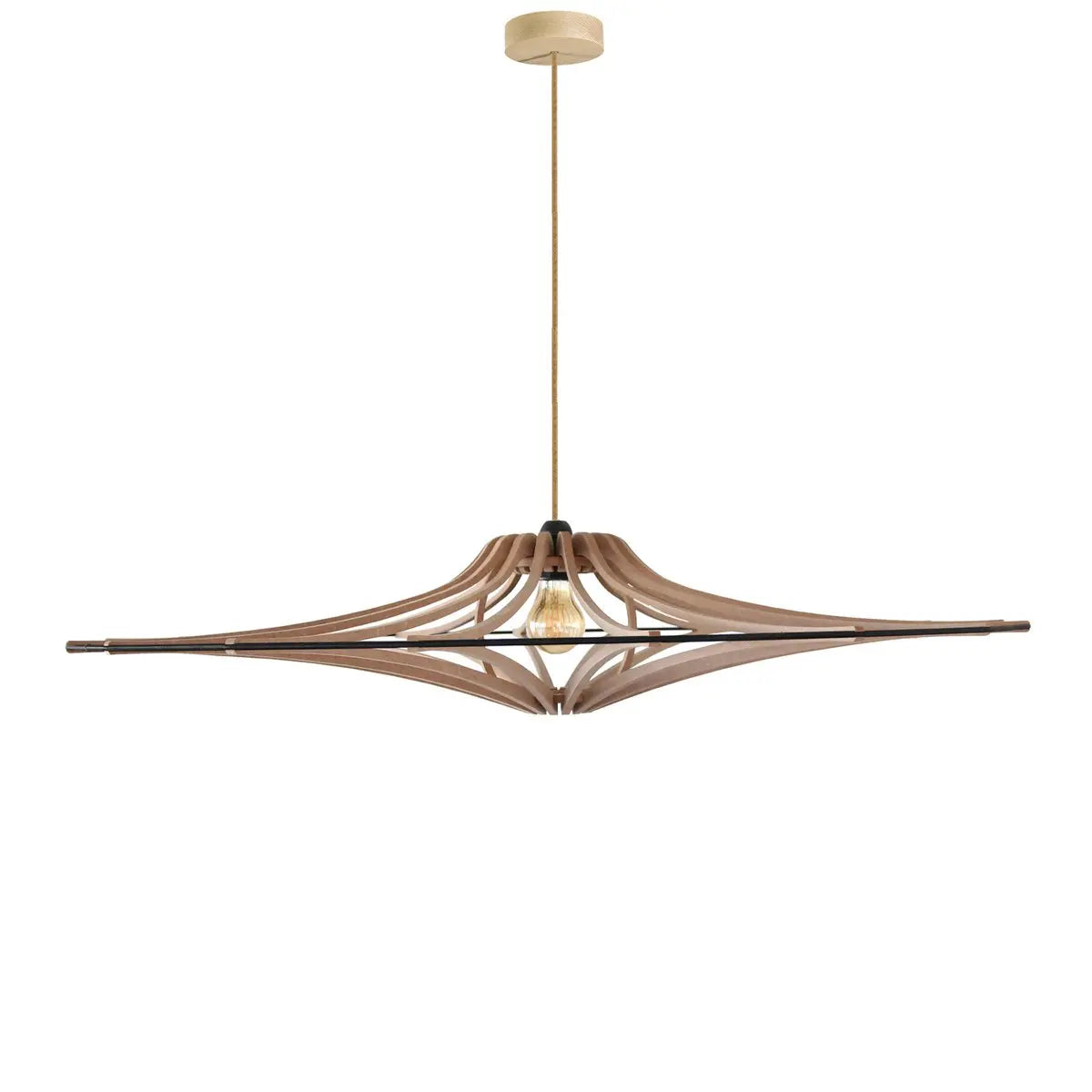 Trisana Hanglamp Zwart - Dia 90 cm RIF