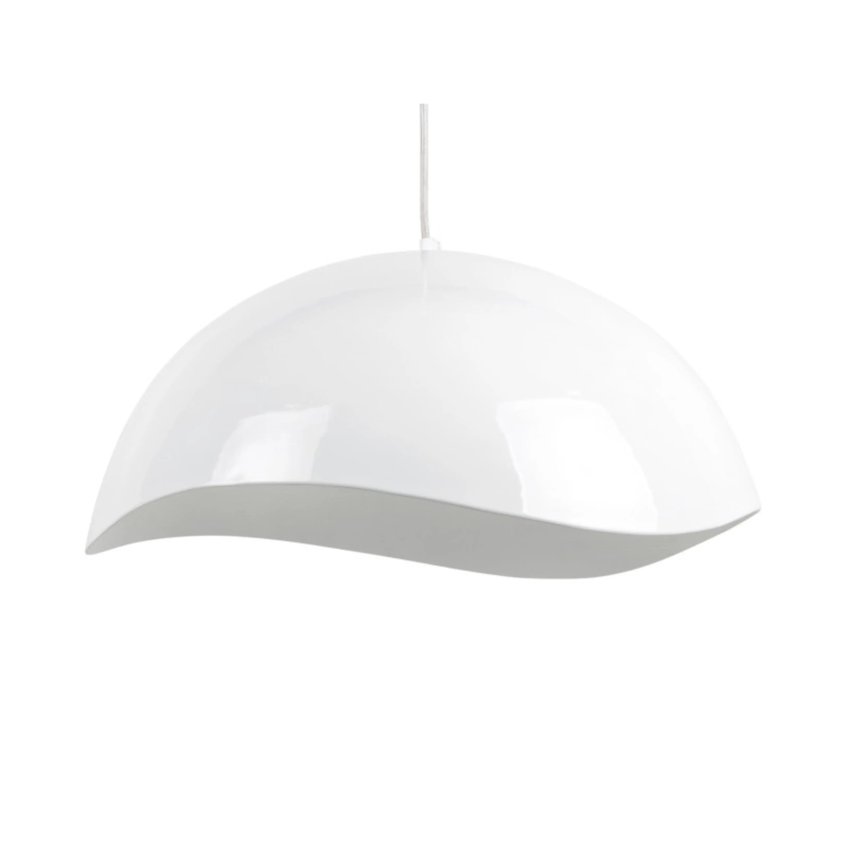 Veya Hanglamp Waved Large - Wit Leitmotiv