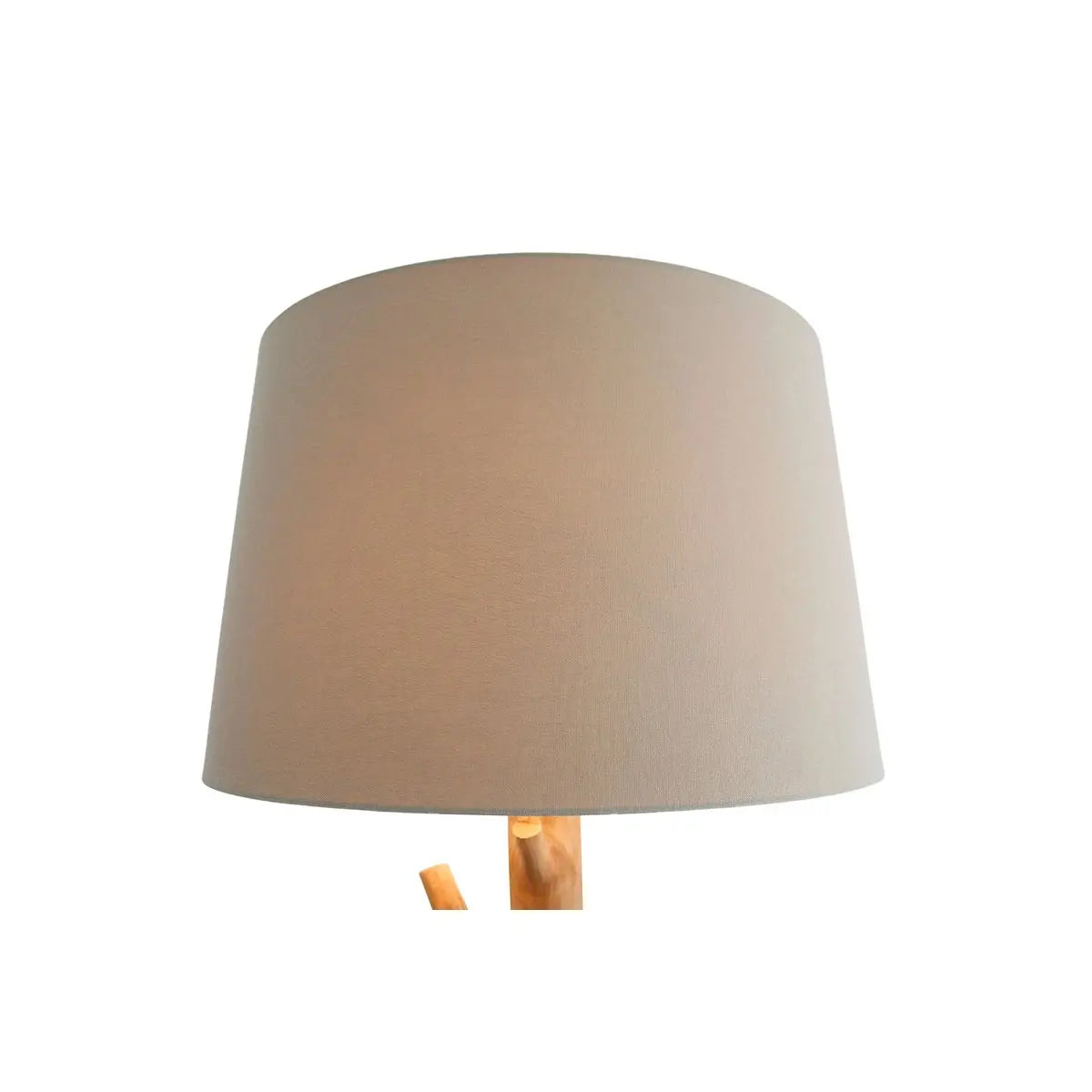 Vloerlamp drijfhout naturel/wit 175 cm SalesFever