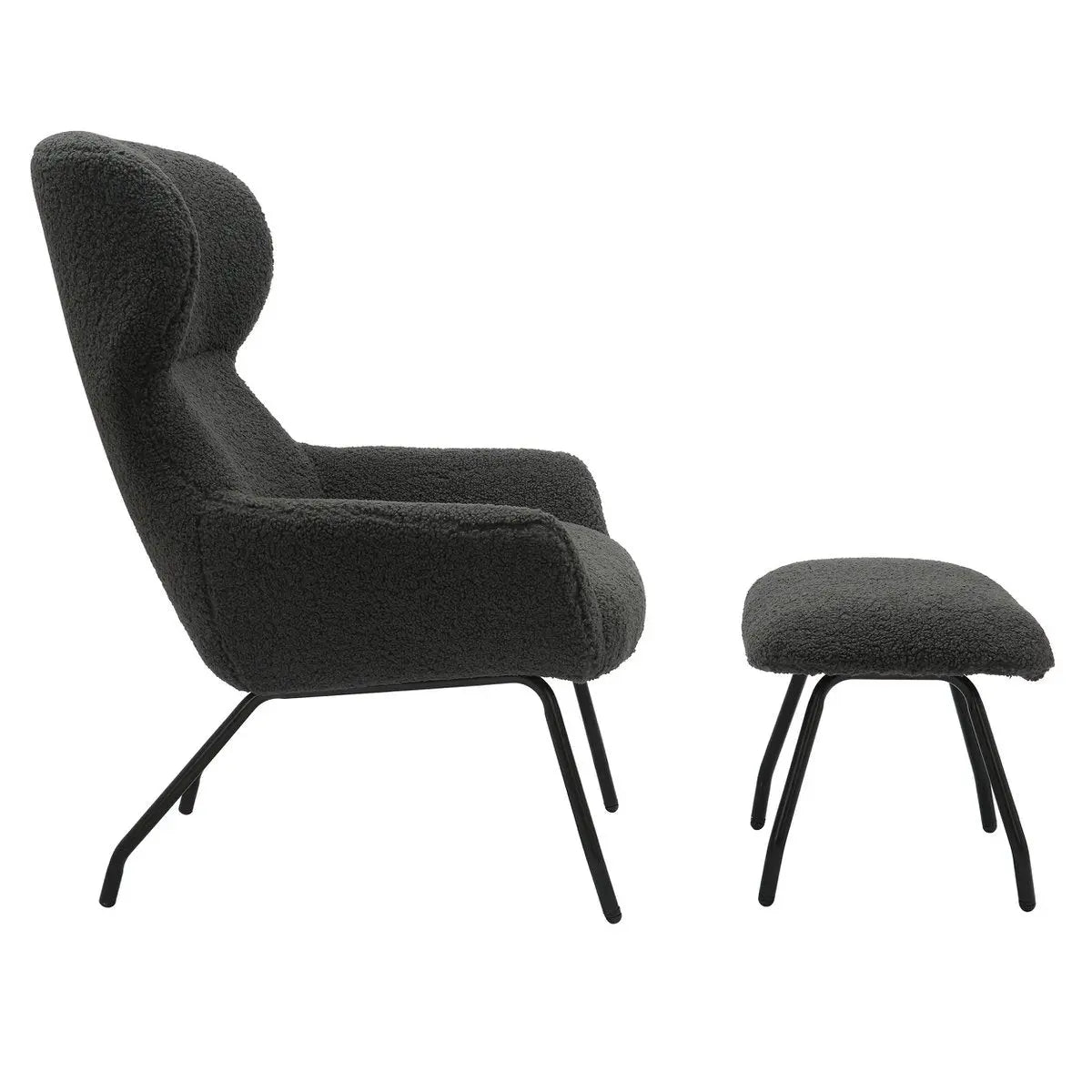 Xero Fauteuil- en Krukset Teddybont - Donkergrijs SalesFever