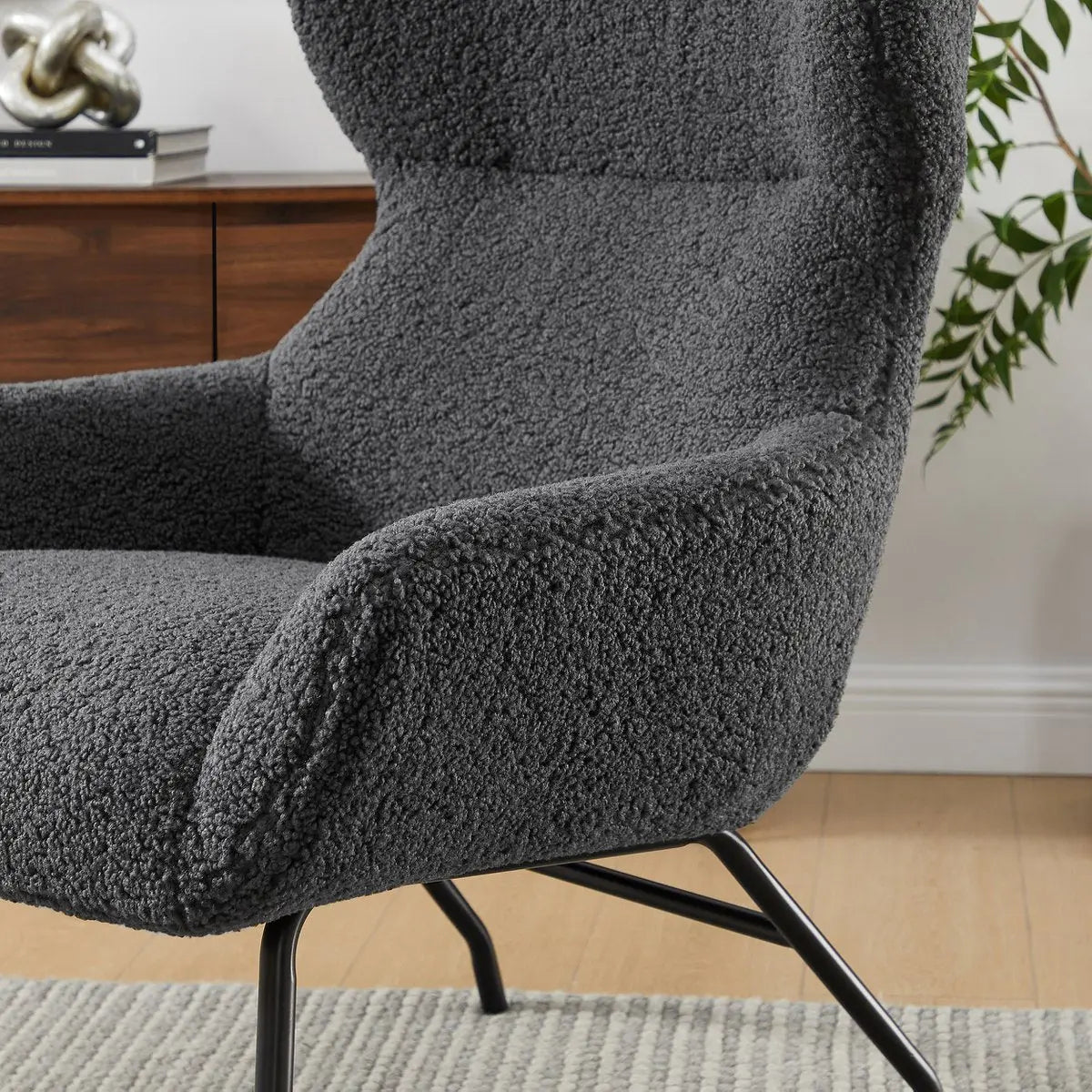 Xero Fauteuil- en Krukset Teddybont - Donkergrijs SalesFever