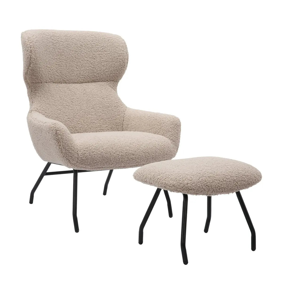 Xero Fauteuil-en Krukset Teddybont - Taupe SalesFever