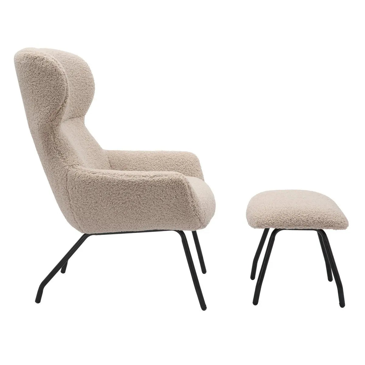 Xero Fauteuil-en Krukset Teddybont - Taupe SalesFever