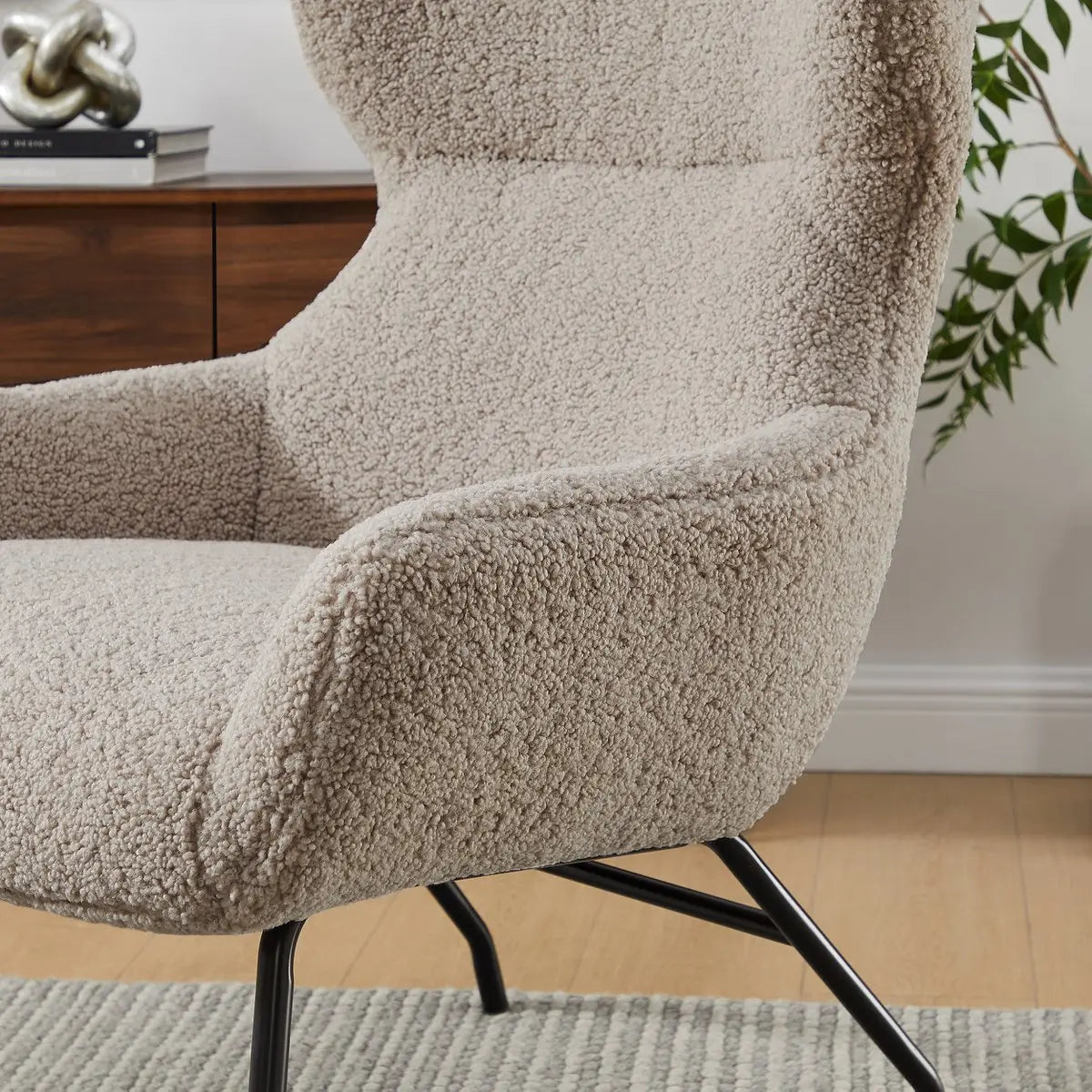 Xero Fauteuil-en Krukset Teddybont - Taupe SalesFever