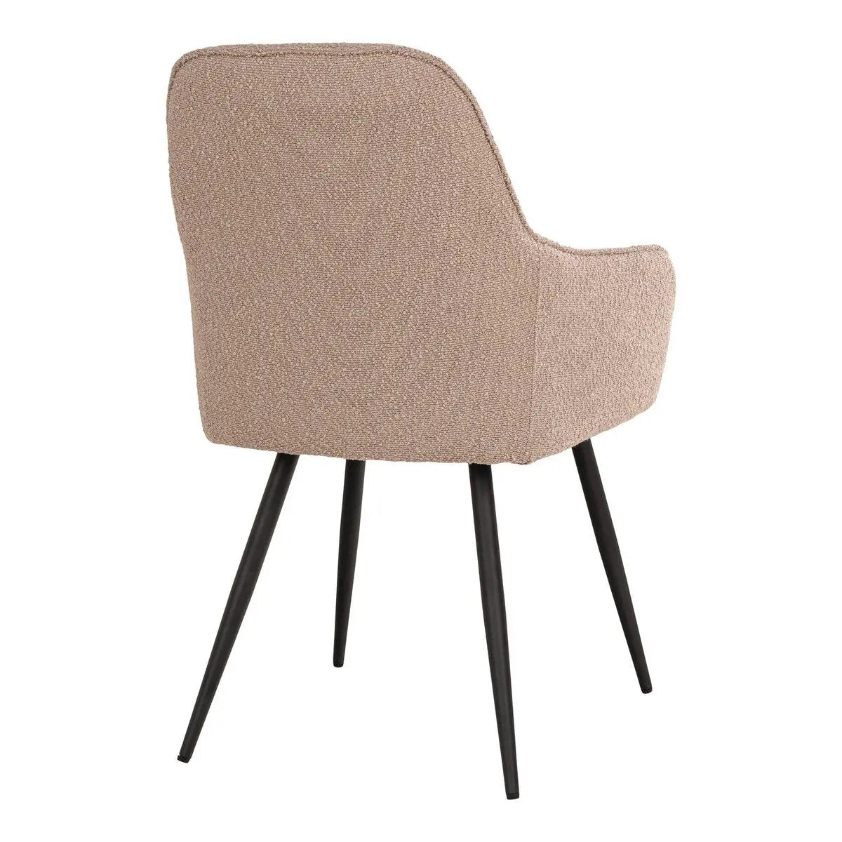 Zorva Eetkamerstoel in bouclé Beige - Set van 2 House Nordic ApS