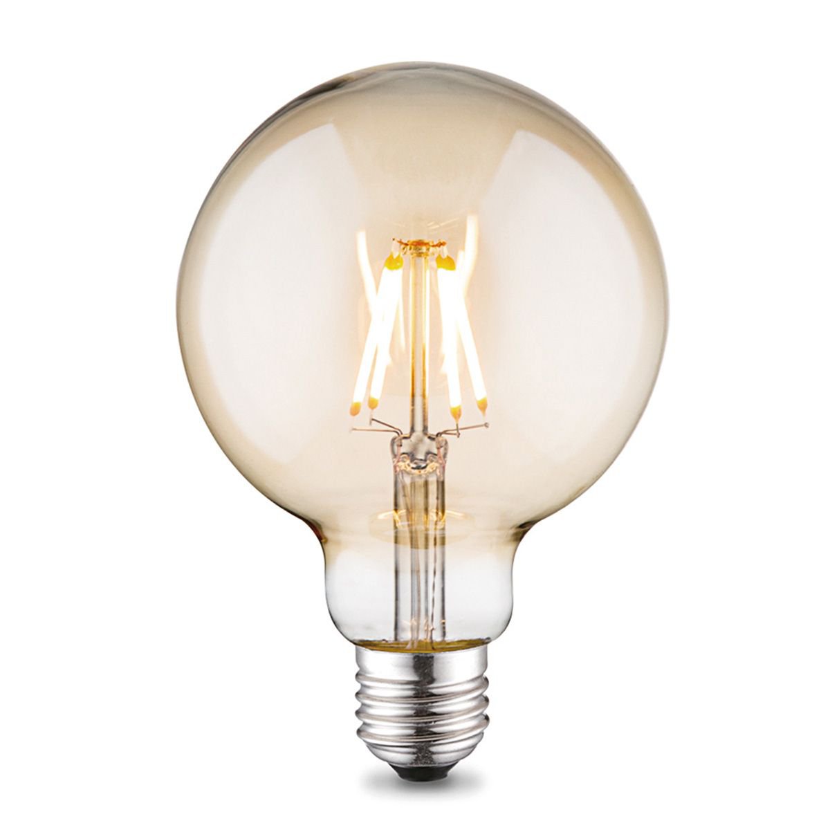 Ivor Dimbare LED Globe Deco E27 - Amber