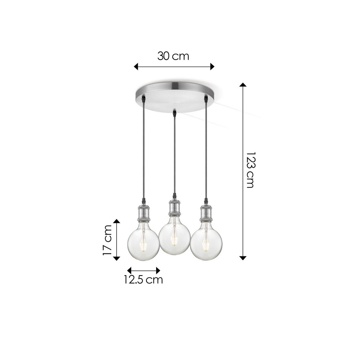 Venix Hanglamp Chroom