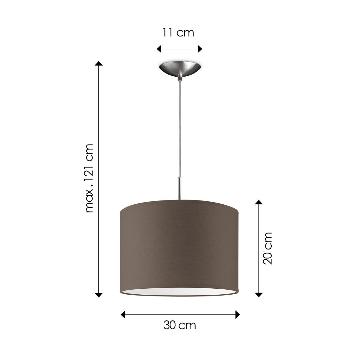 Farnox Hanglamp - Taupe